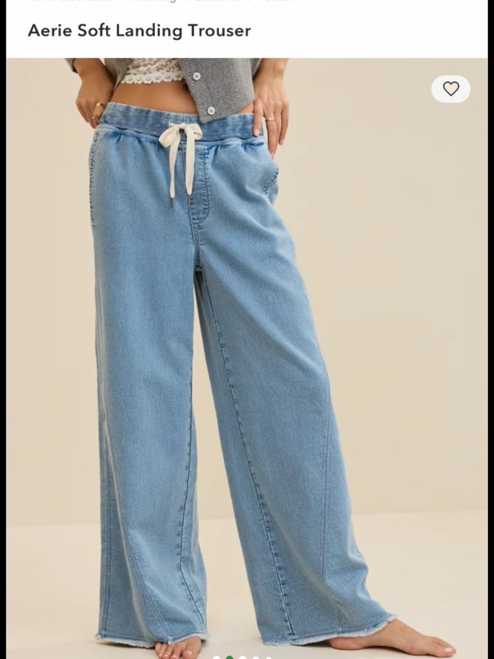 aerie - soft landing trousers XXL
